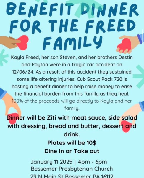 Benefit Dinner for the Freed Family